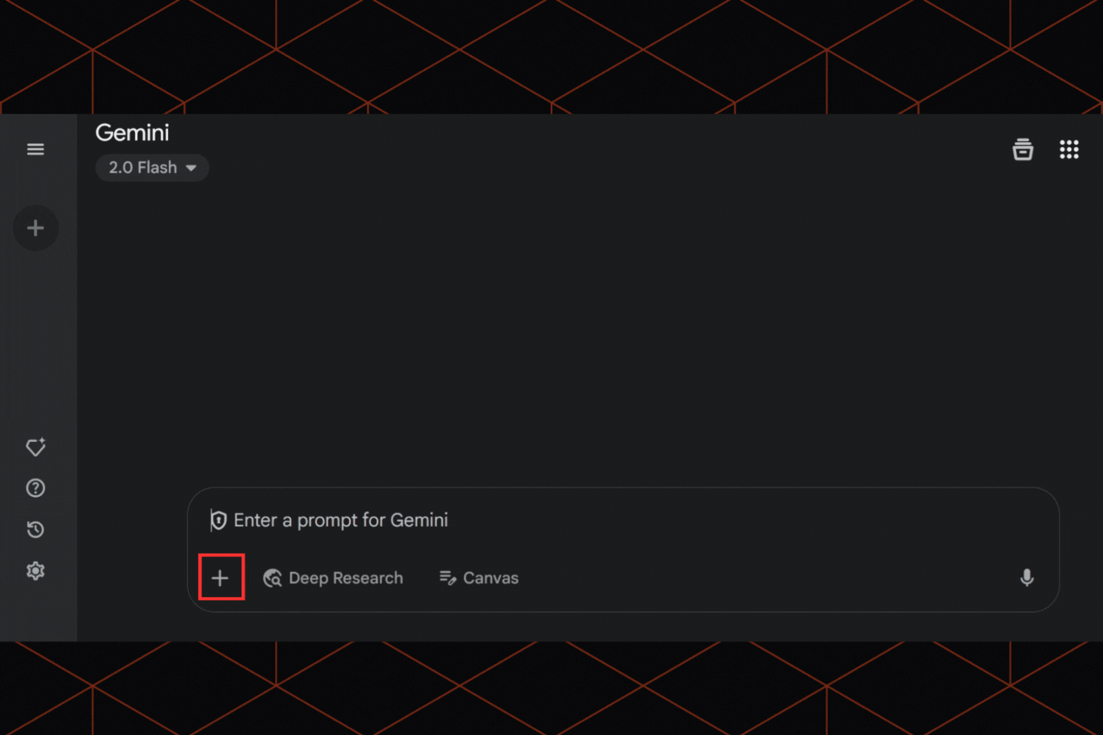 Upload images or files