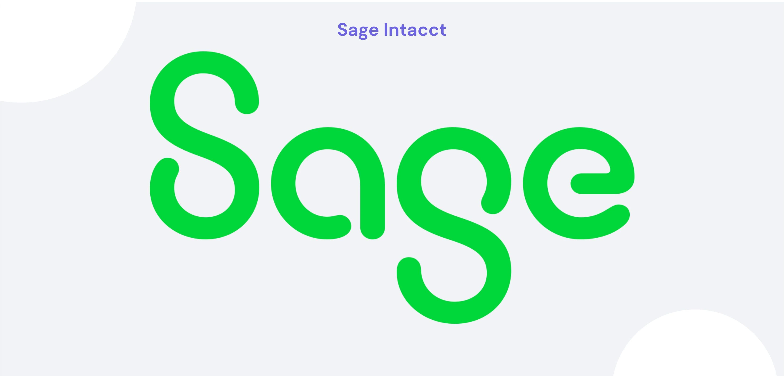 Sage Intacct
