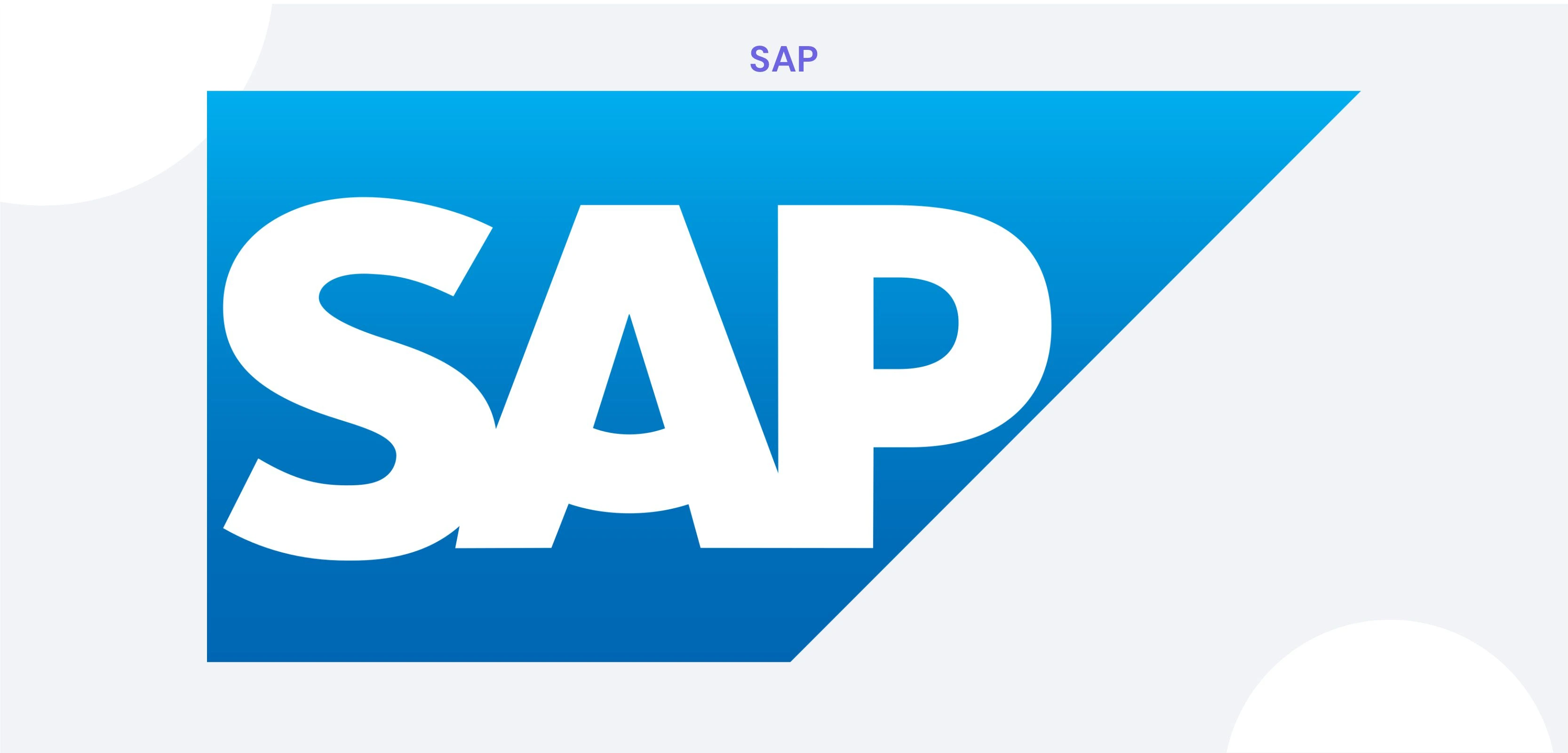 Logo of SAP