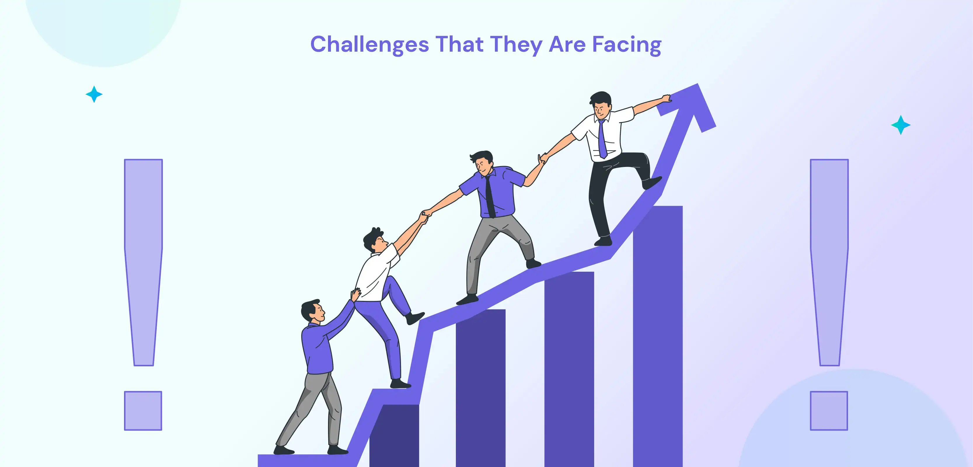 There are People Who Helping Each Other to Reach at Top Level and This is Showing How they Face Challenges