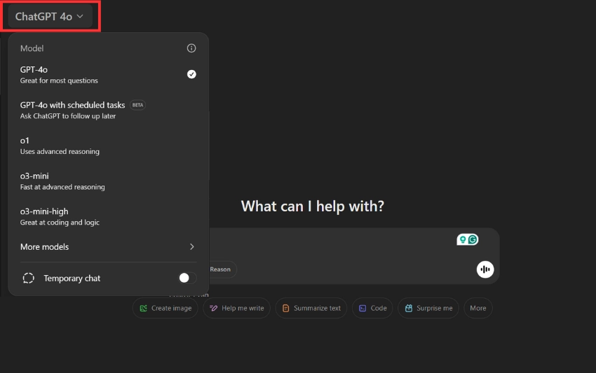 Choose Your Preferred AI Model