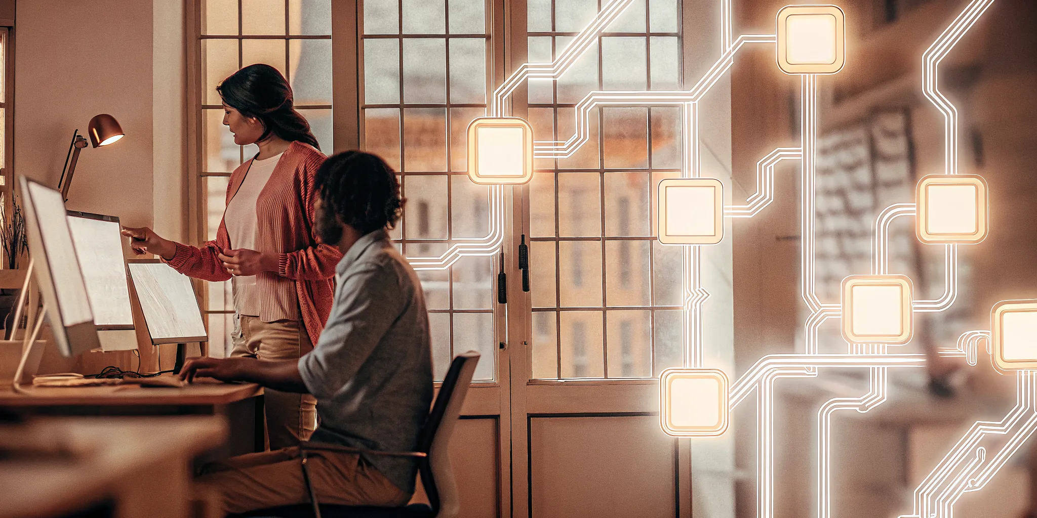 Accounting firm team using collections without payment reminders