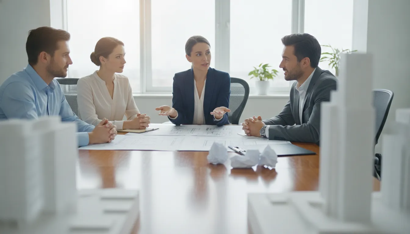 Accounting client reviewing an SOW generator proposal and payment terms