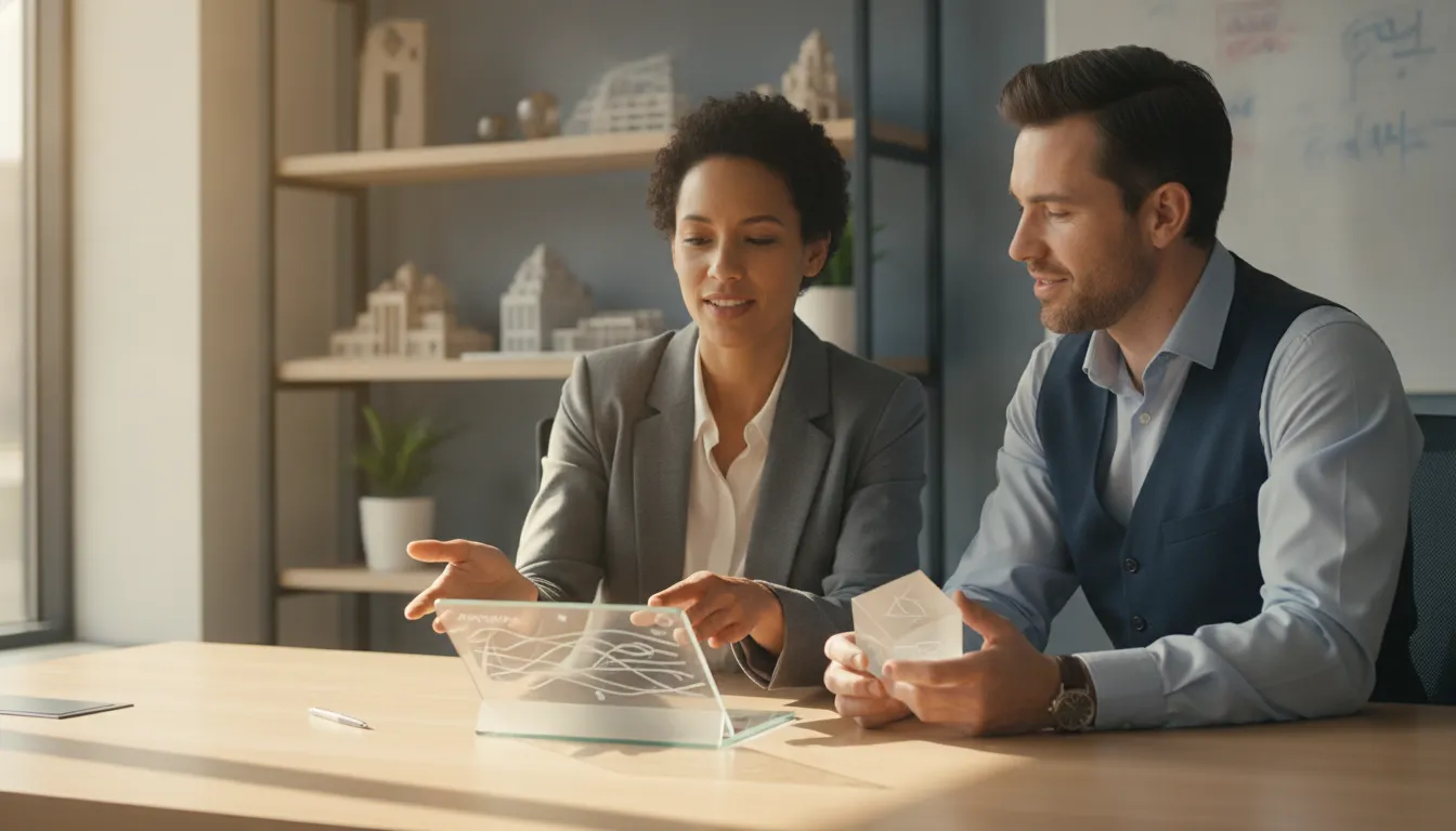 Late fee policy template discussion between an accounting professional and client