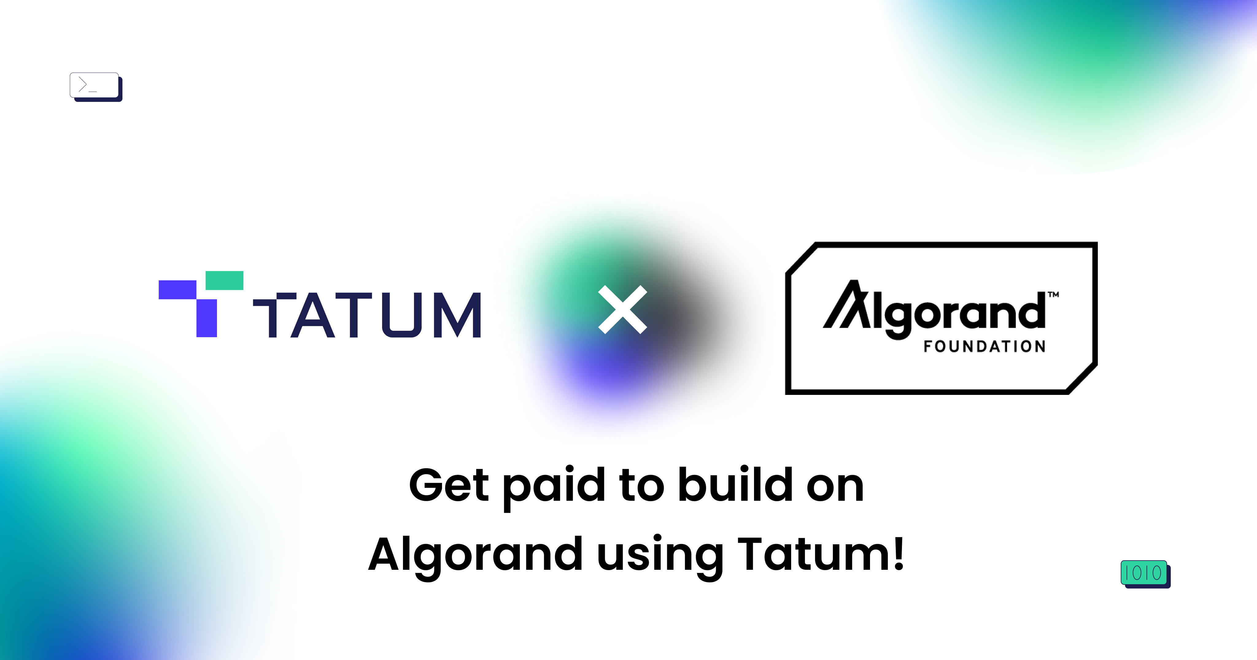 Build apps on Algorand with Tatum in no time