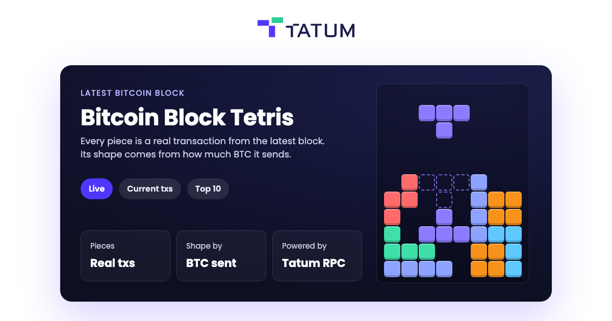 Bitcoin Block Tetris