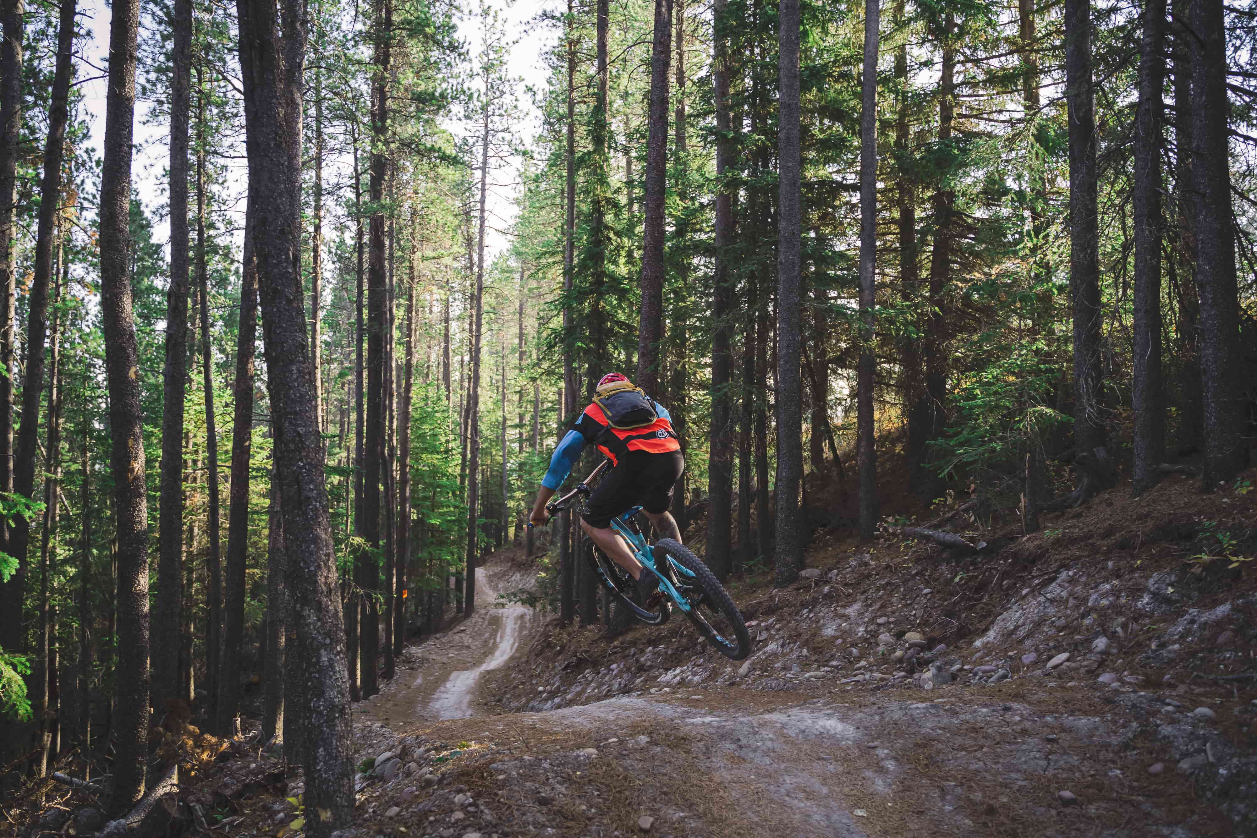 Biking in Medicine Hat.