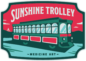Sunshine Trolley Sticker