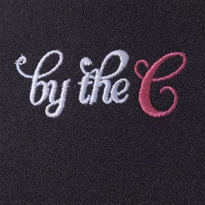 By the C