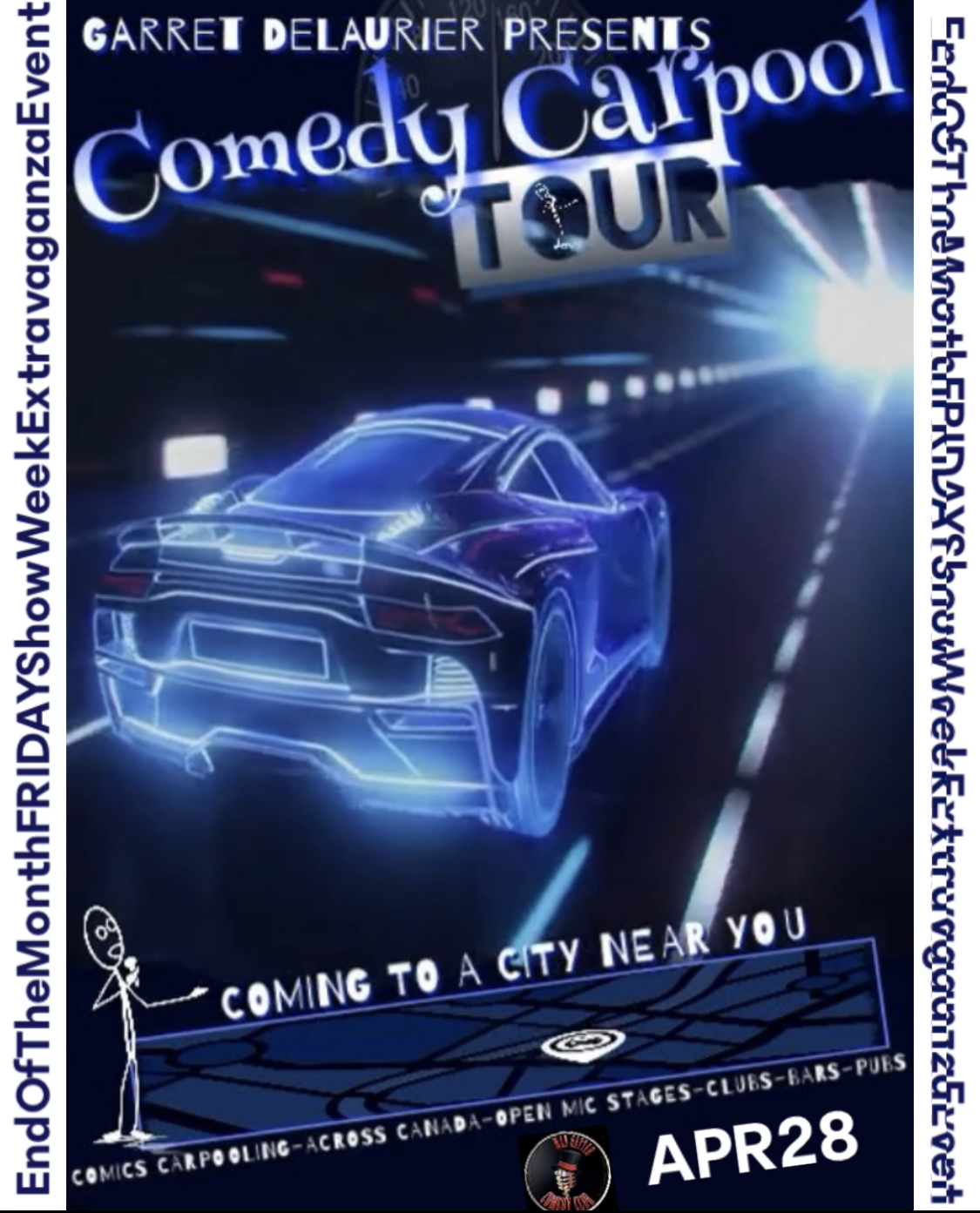 Carpool Comedy Tour April 28th