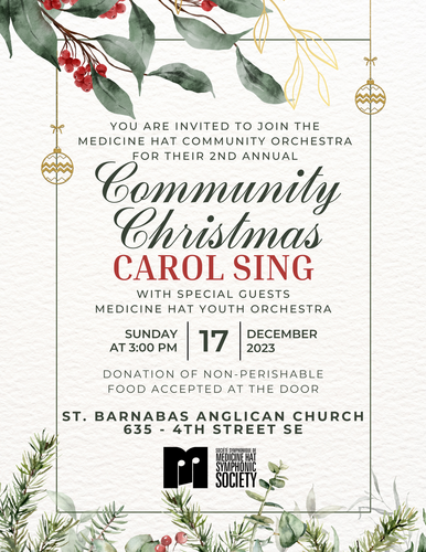 2nd Annual Community Carol Sing 