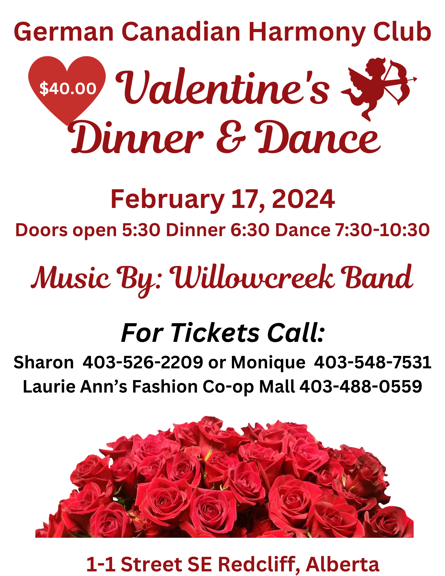 Valentine's Dinner & Dance 