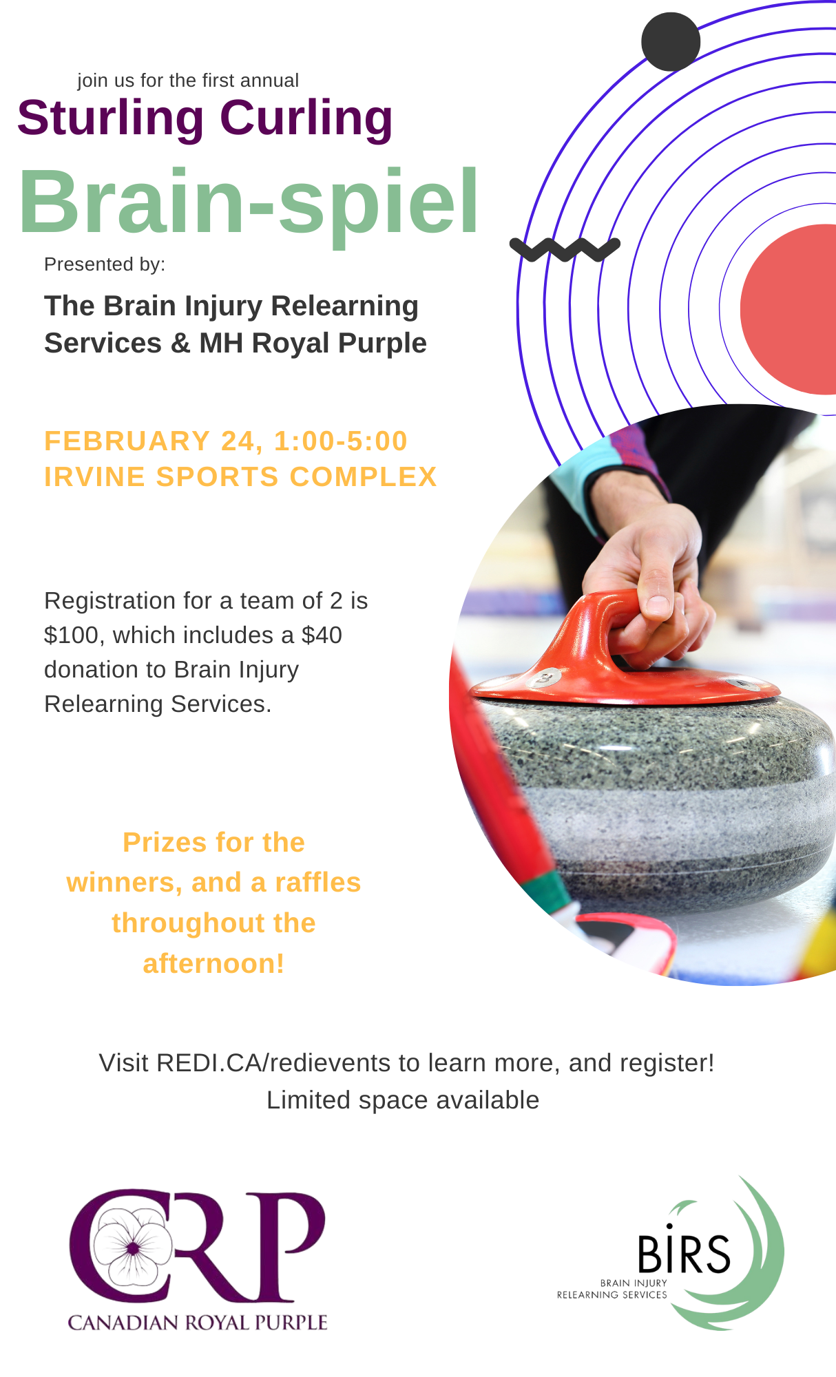 Sturling Curling Brain-Spiel