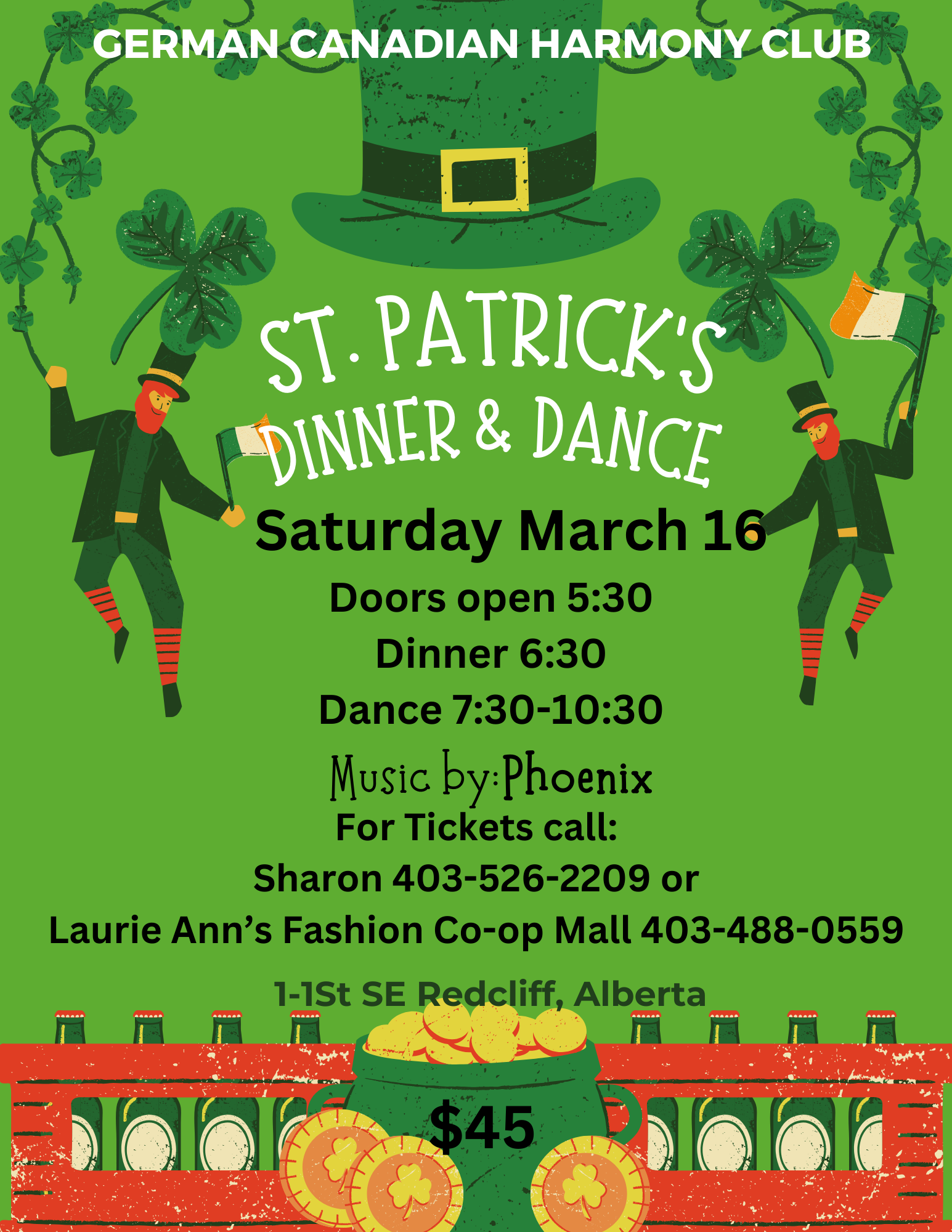 St. Patrick's Dinner & Dance