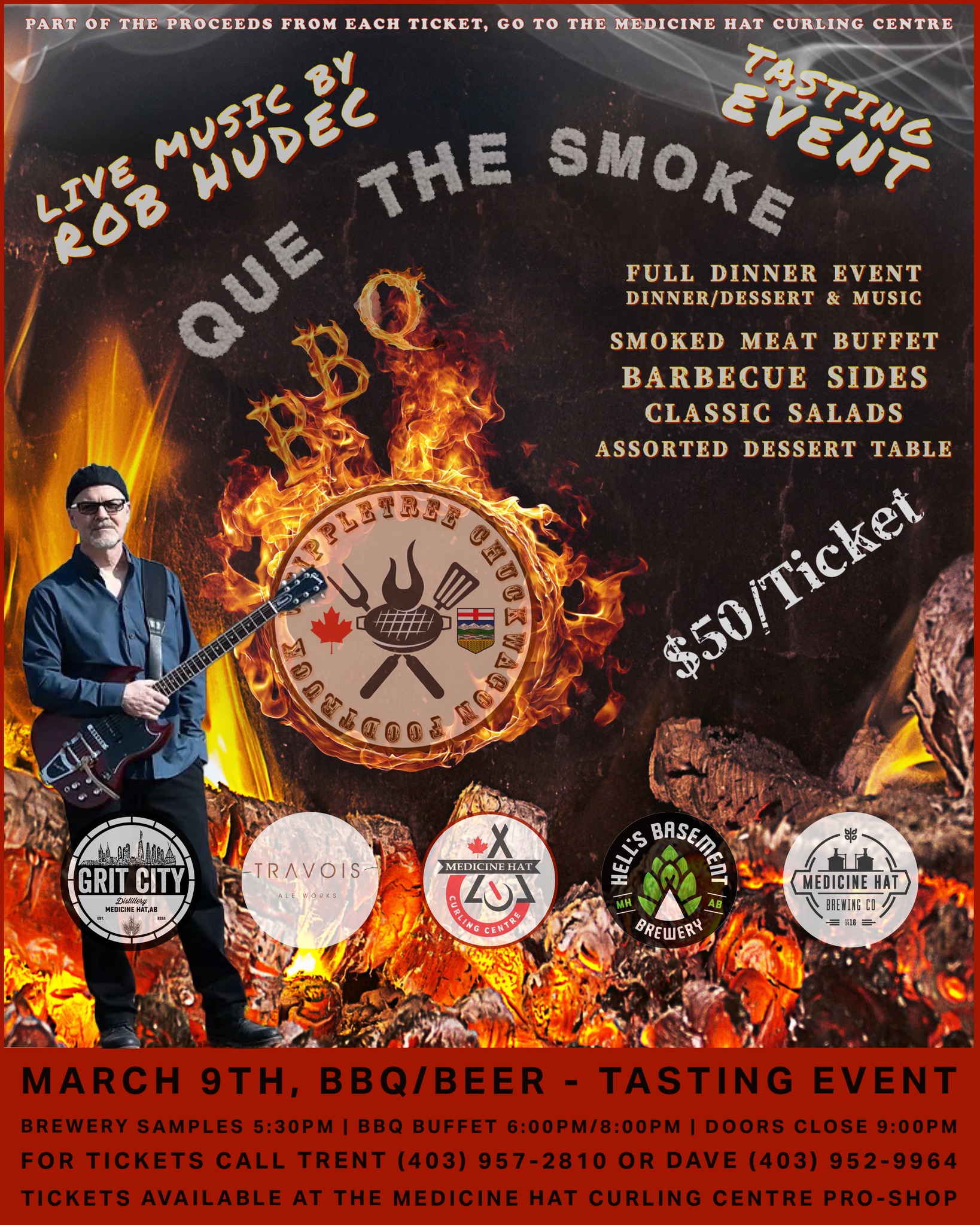 Que the Smoke Tasting Event