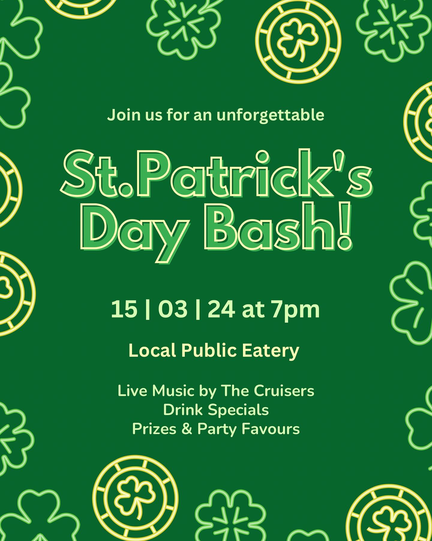 St. Patricks Day Bash