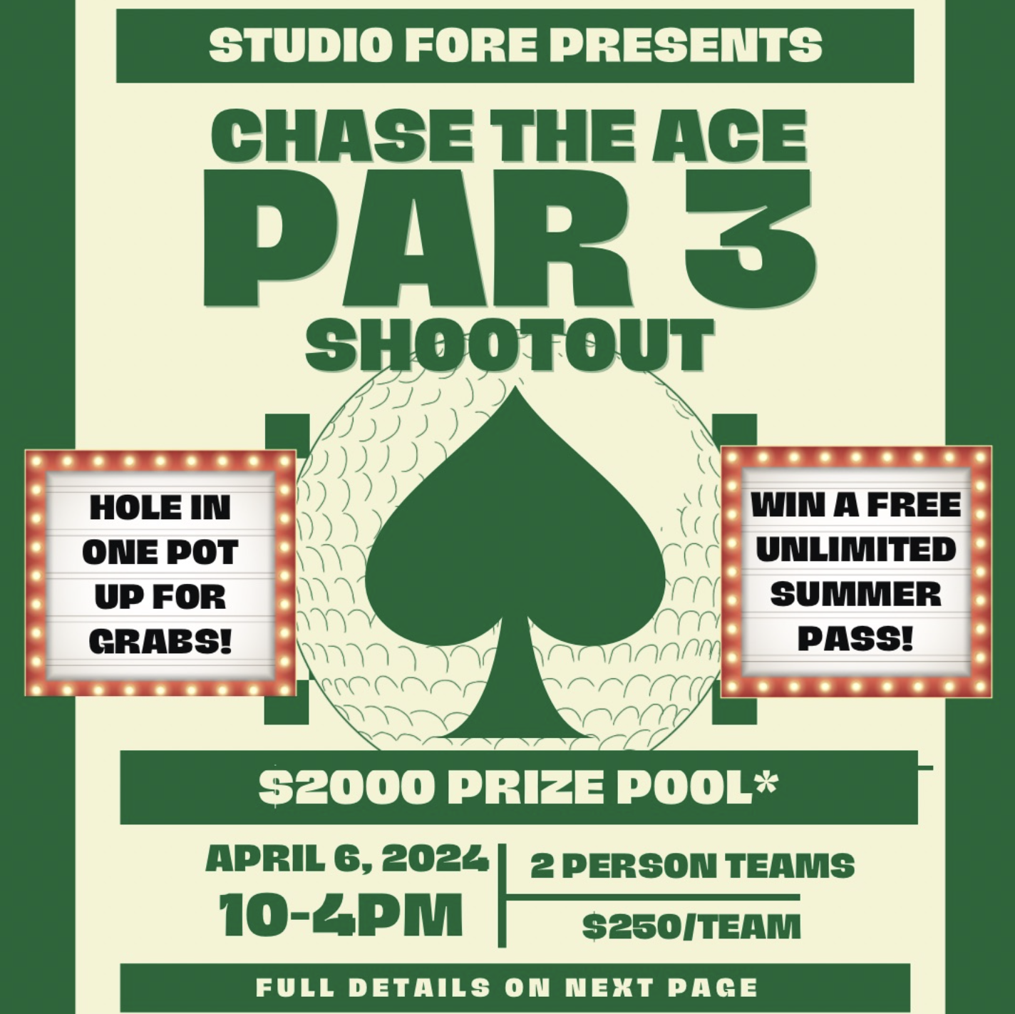 Chase the Ace Par 3 Shootout