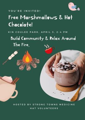 Free Marshmallows & Hot Chocolate