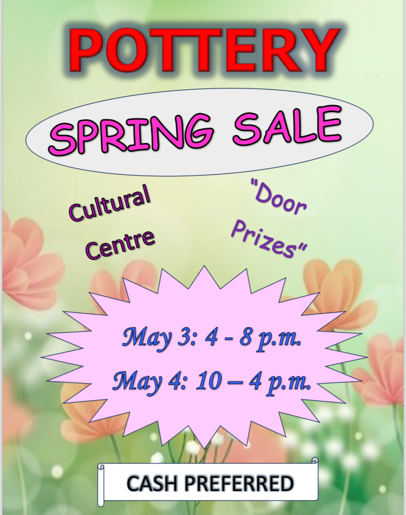 Medicine Hat Potters’ Association Spring Sale