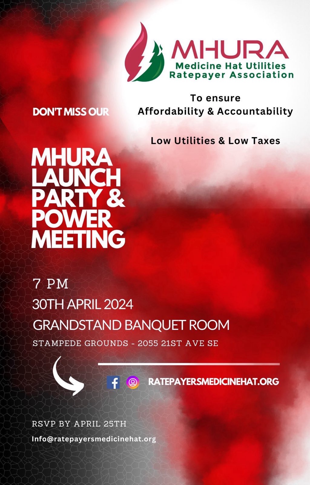 MHURA Launch Party and Power Meeting