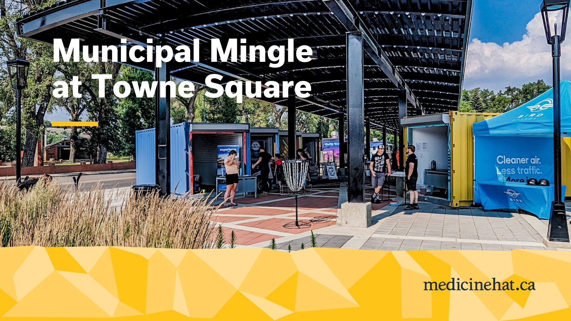 Municipal Mingle: an in-person public engagement event