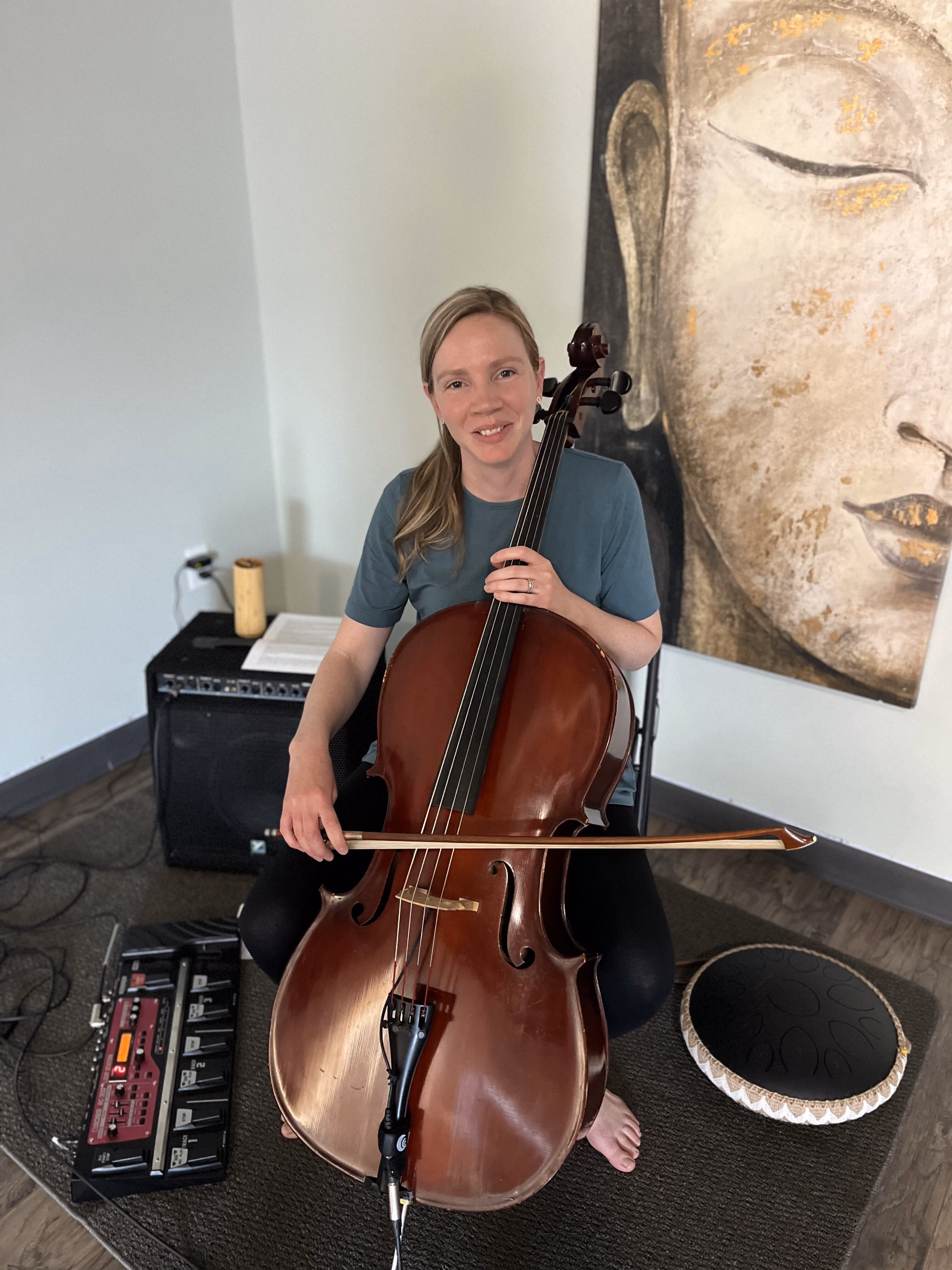 Medicine Hat Cellist, Jacqueline Walker