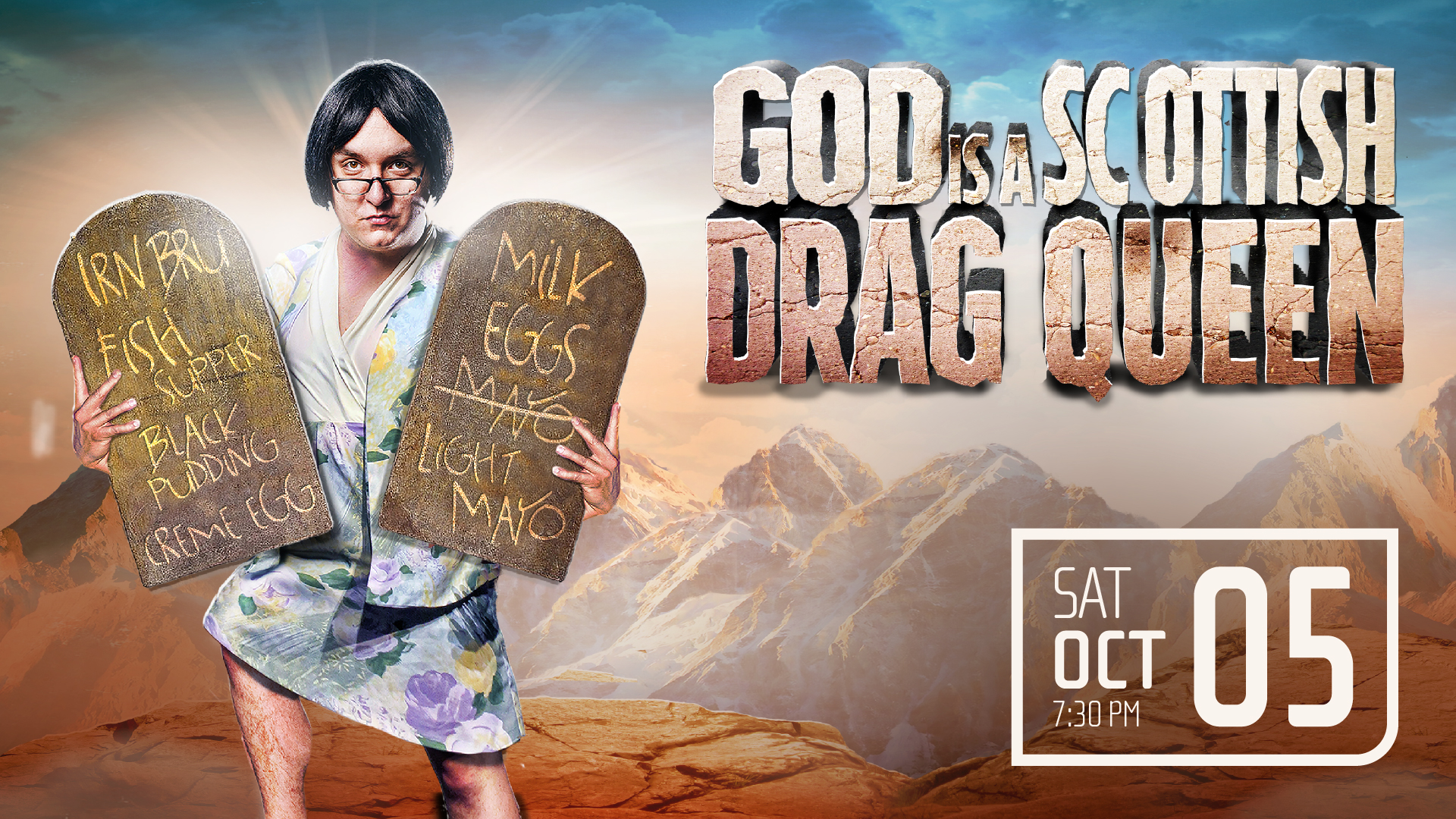 God is a Scottish Drag Queen
