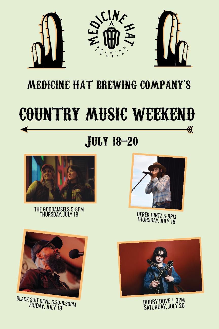Medicine Hat Brewing Company's Country Music Weekend