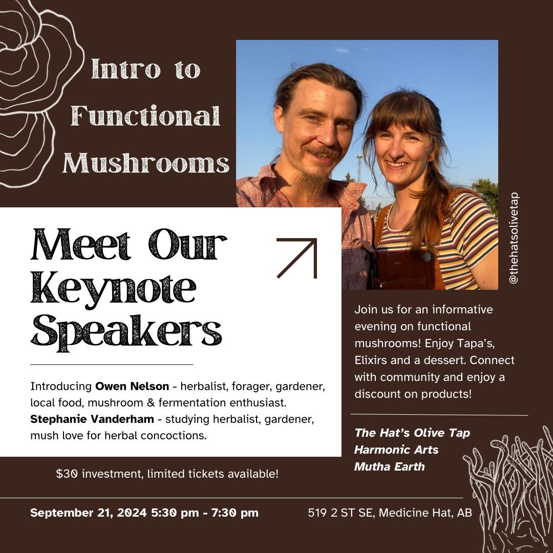 An Informative Evening of Functional Mushrooms
