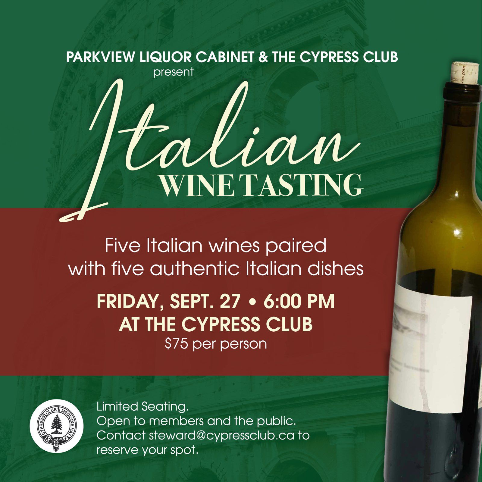 Italian Wine Tasting