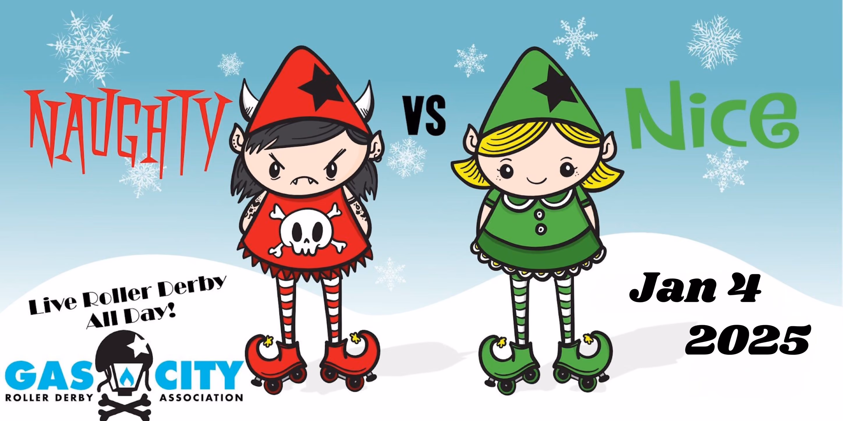 Naughty vs Nice Roller Derby