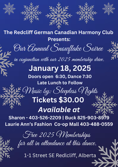 Annual Snowflake Soireé