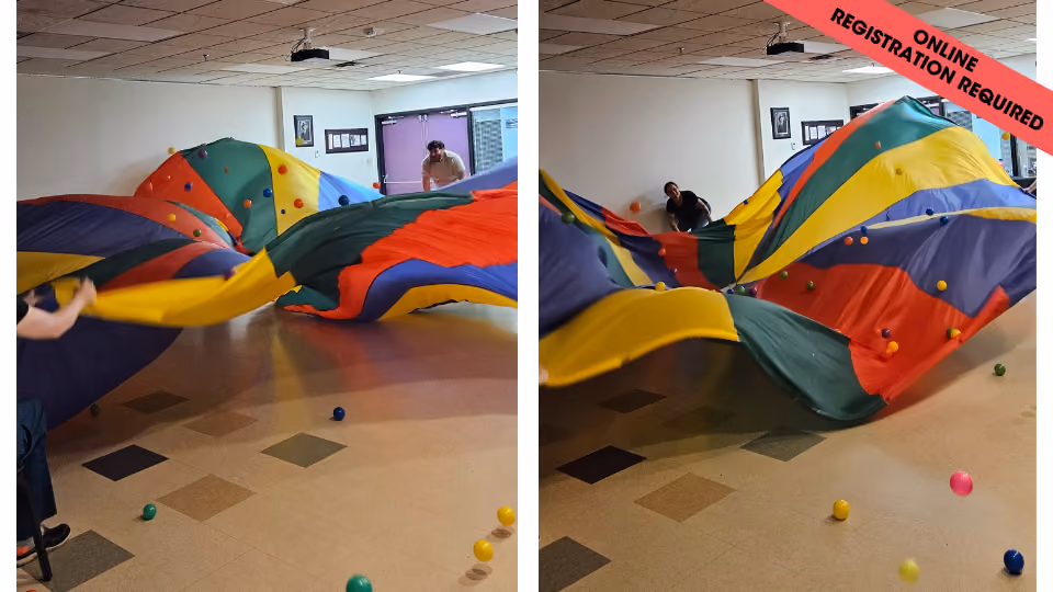 Reconnecting to Play: Giant Parachute