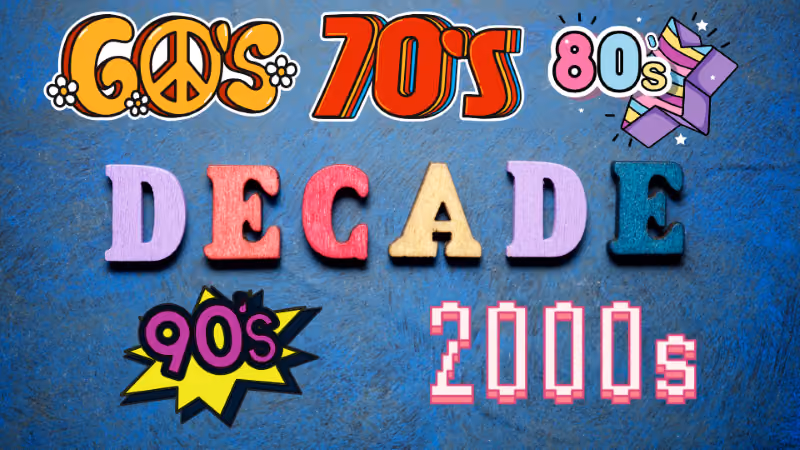TIC TAC Presents: Decades Night