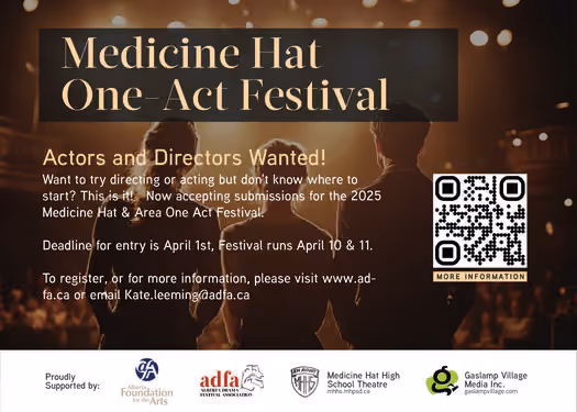Medicine Hat One Act Festival 2025