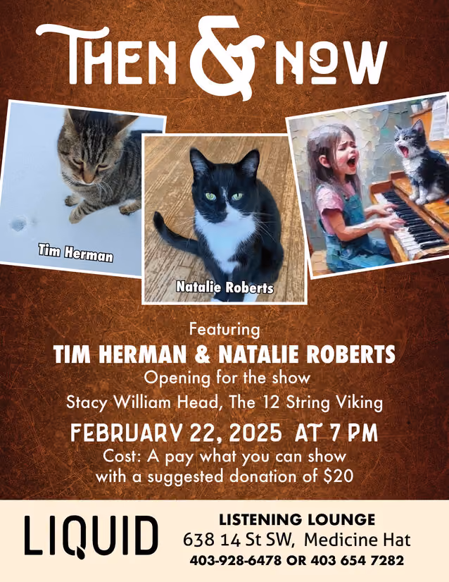 THEN AND NOW with TIME HERMAN & NATALIE ROBERTS
