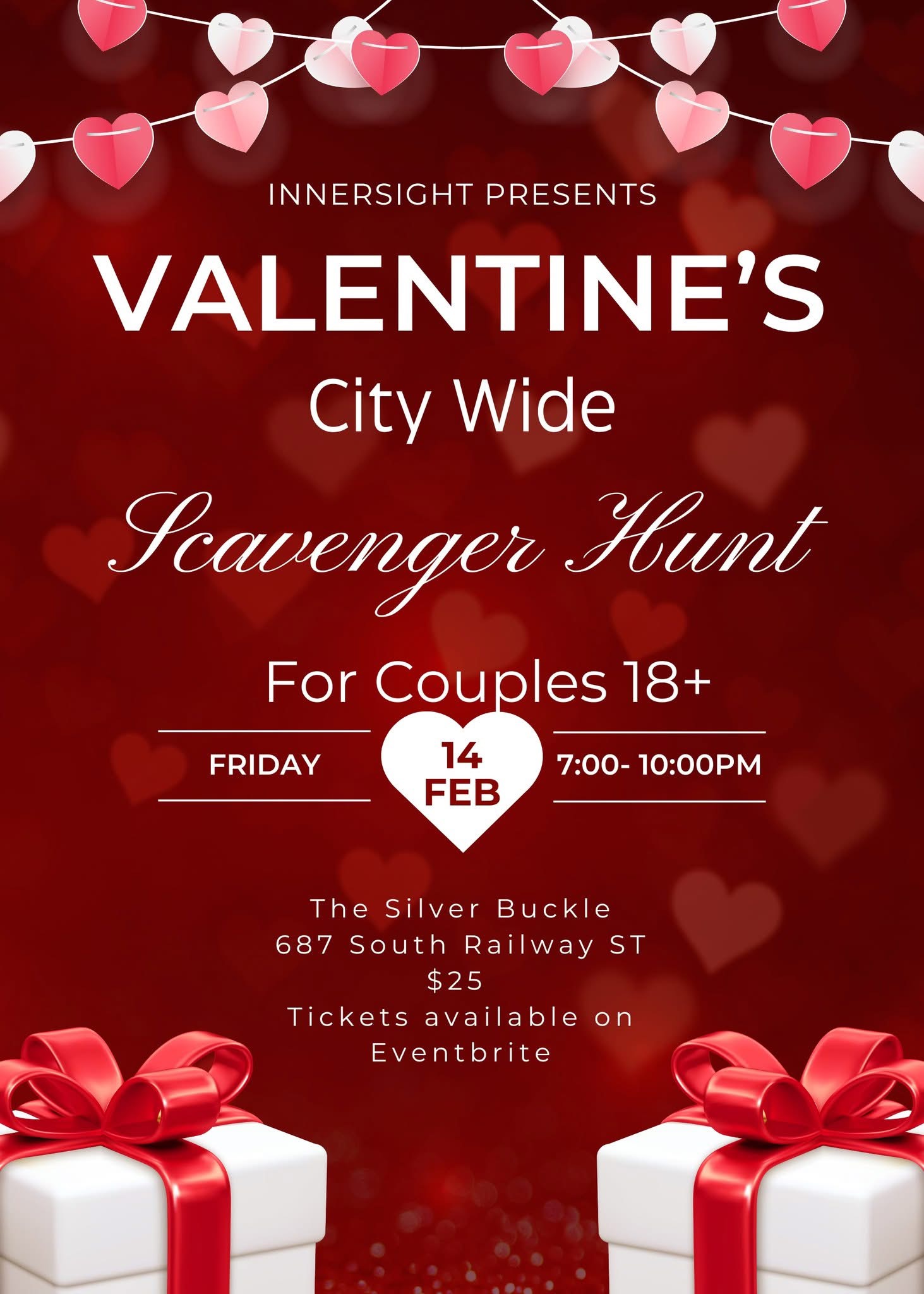  Valentine's Day Scavenger Hunt for Couples