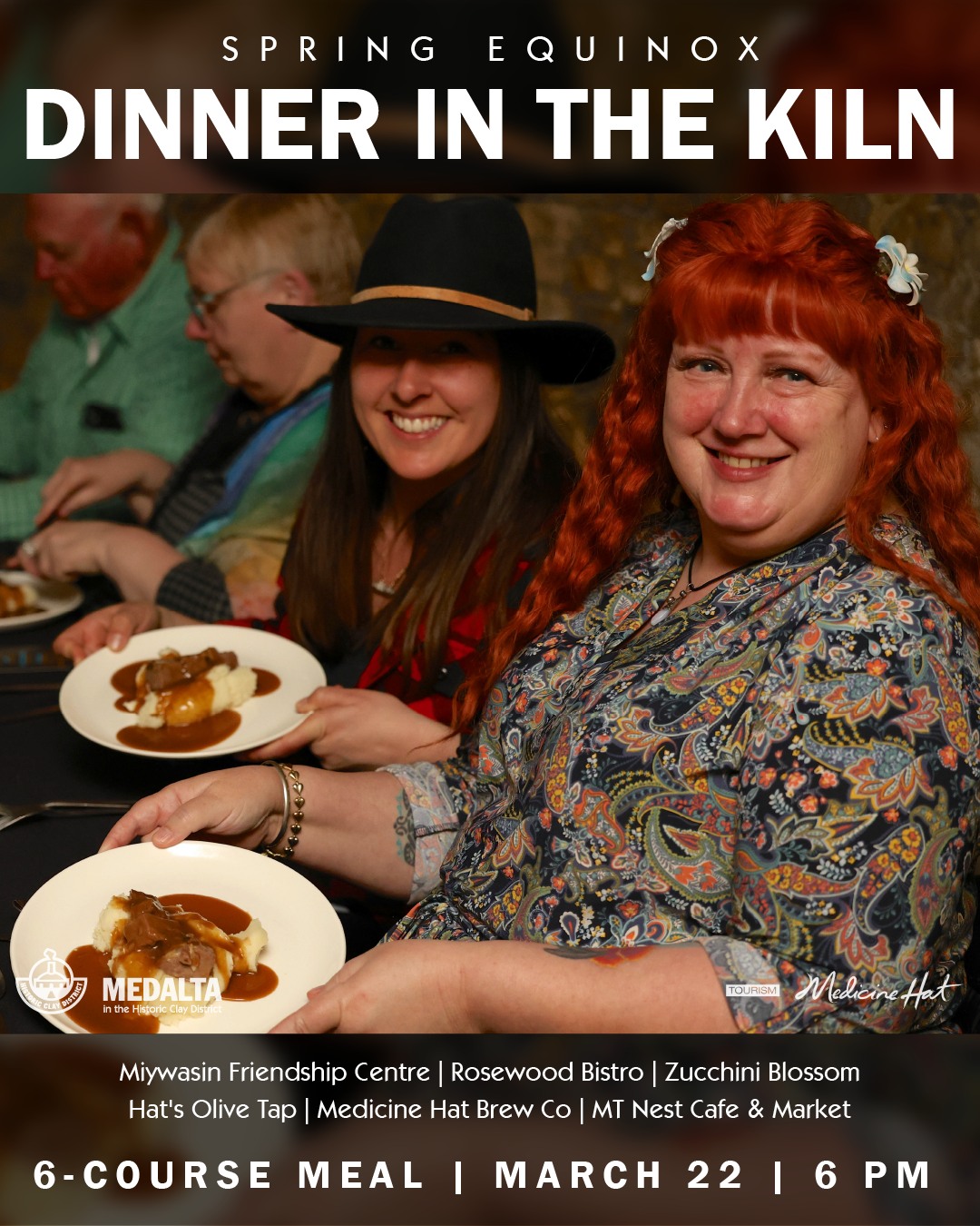 March Dinner in the Kiln