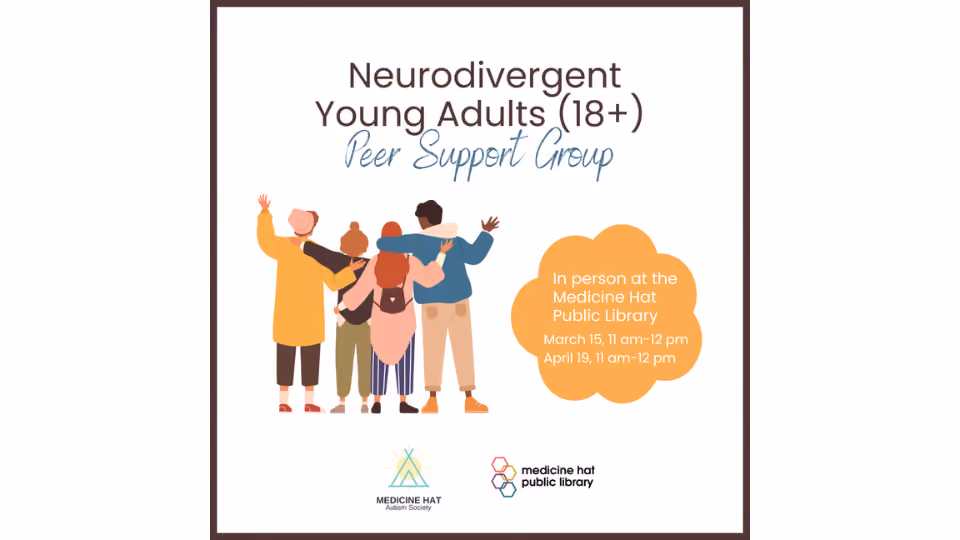 Peer Support Group: Neurodivergent Young Adults (ages 18+)
