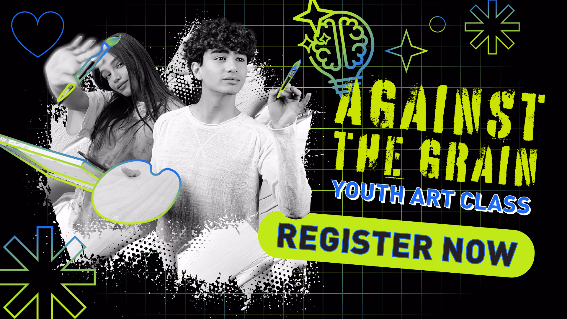 Against the Grain Youth Art Class - Spring 2025