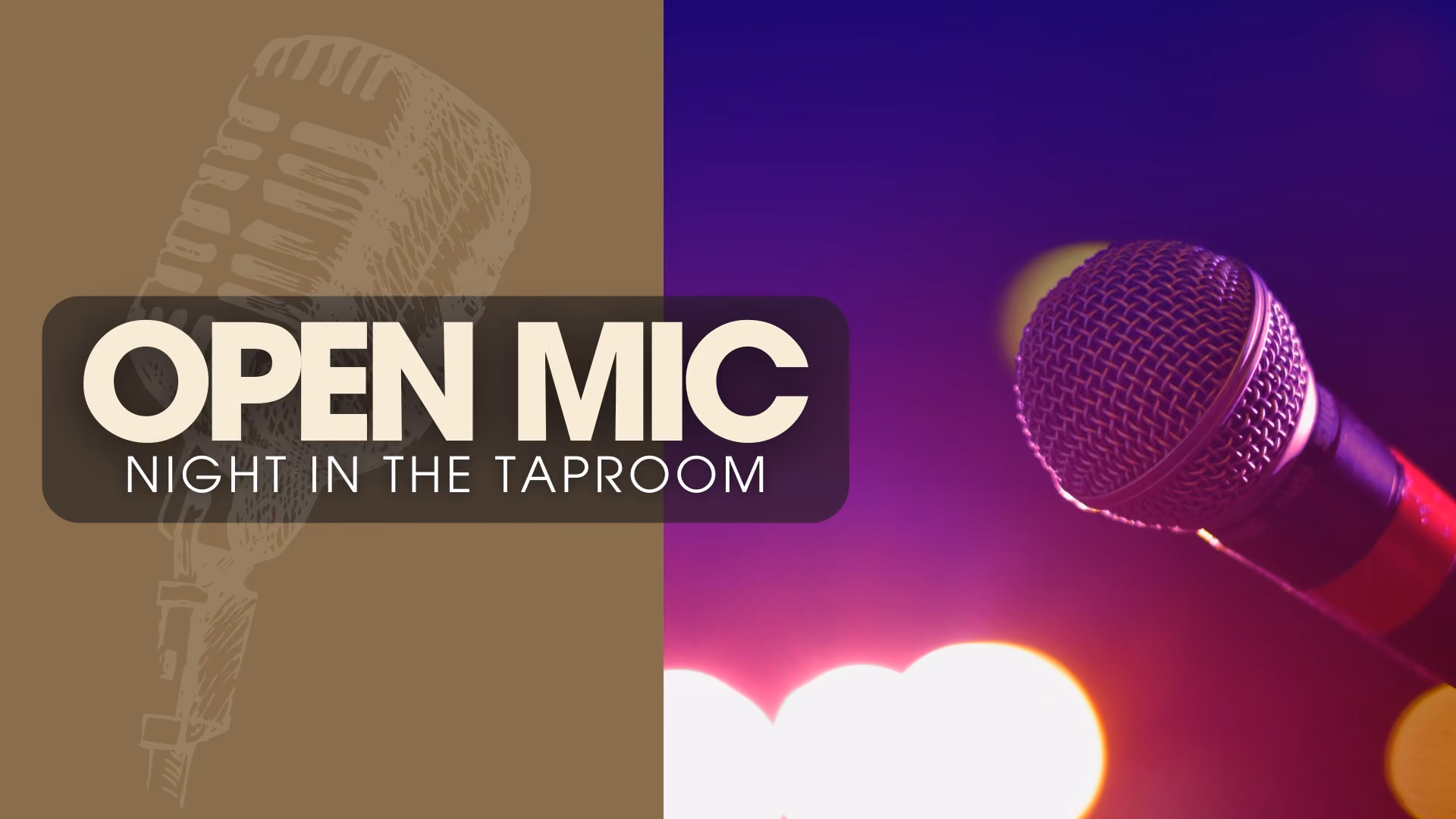 Open Mic Night with hosted by Brad Haas
