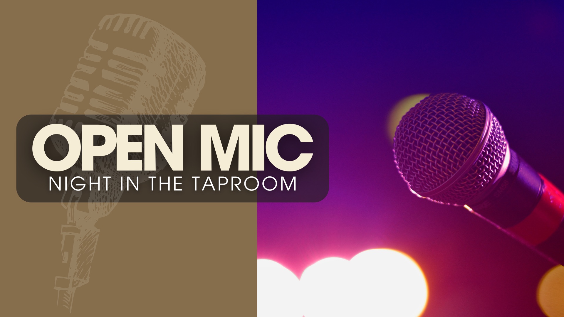 Open Mic Night with hosted by Brad Haas