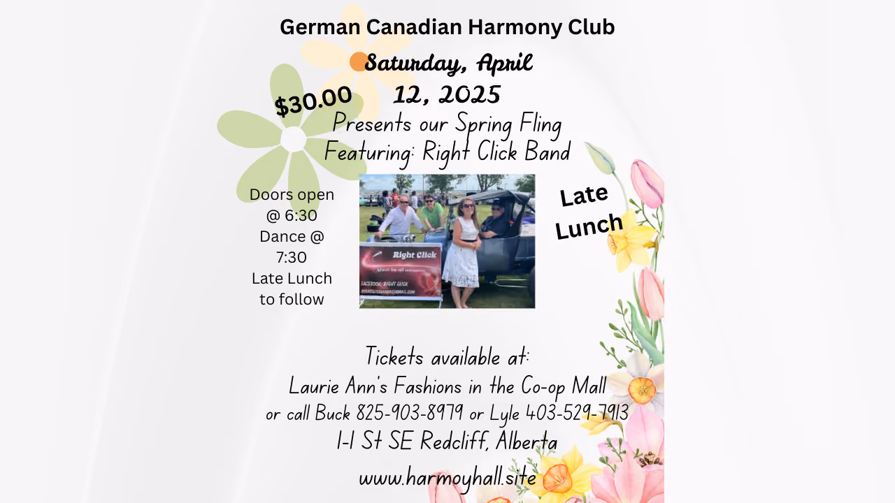 Spring Fling Dance Featuring RIGHT CLICK BAND