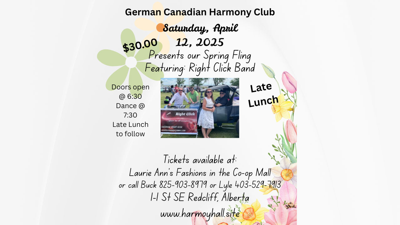 Spring Fling Dance Featuring RIGHT CLICK BAND