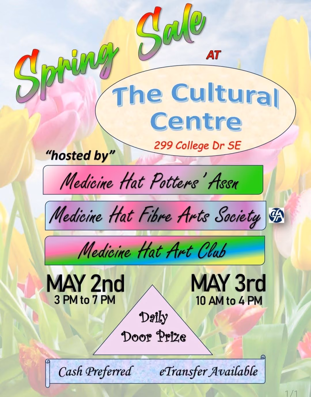Spring Art Sale