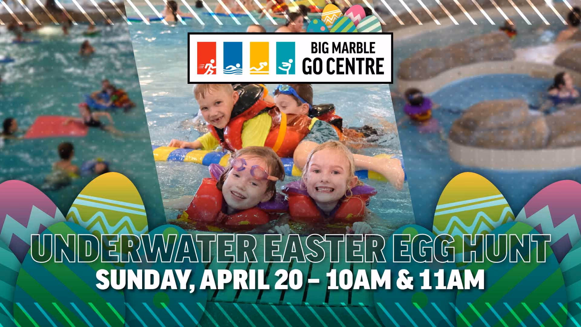 Underwater Easter Egg Hunt