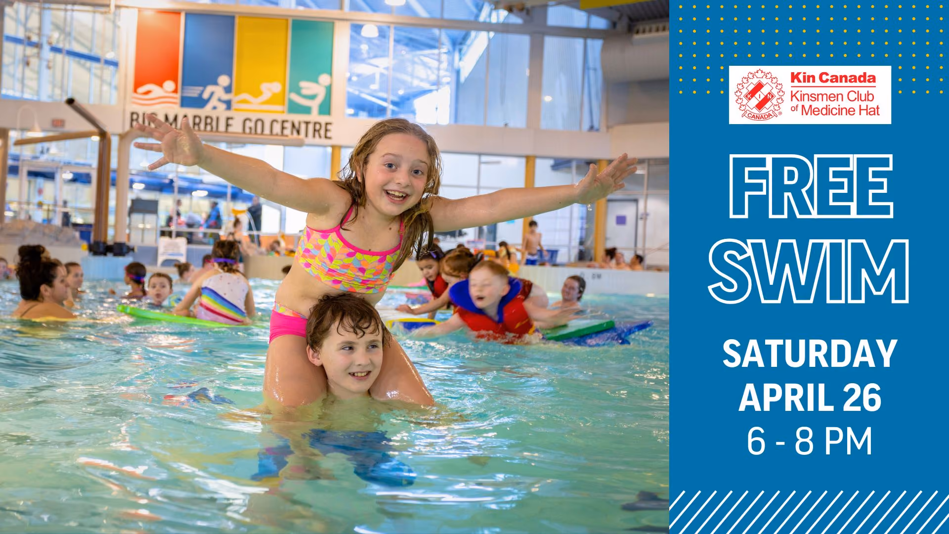Kinsmen Free Swim - April