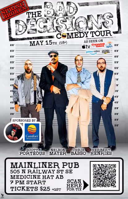 The Bad Decisions Comedy Tour 