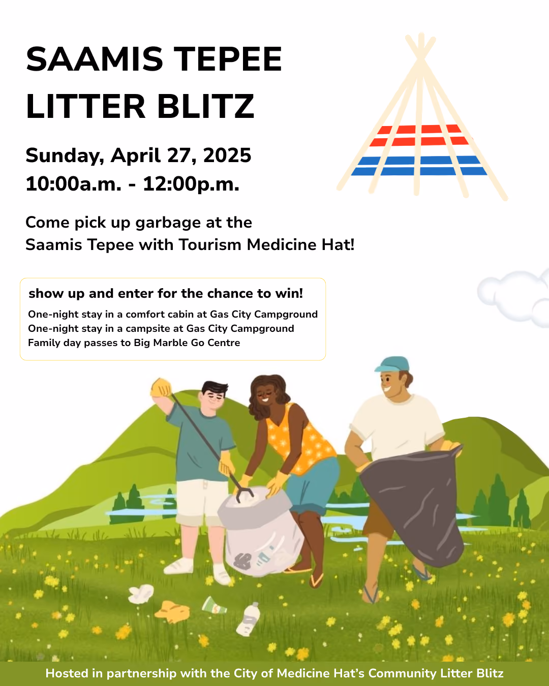 Saamis Tepee Litter Blitz