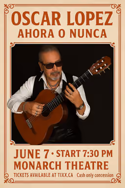 Oscar Lopez at the Monarch